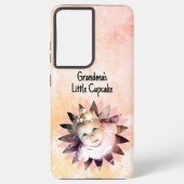Benutzerdefinierte Blume Form Foto Pastell Wasserf Samsung Galaxy Hülle (Rückseite)