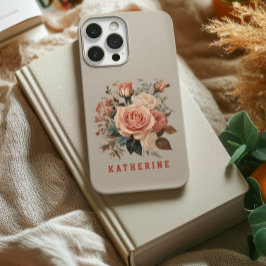 Benutzerdefinierte Blume Rose Telefongehäuse für F Case-Mate iPhone 14 Pro Hülle