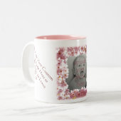 Benutzerdefinierte Blume Tasse Personalisierter Ro (Vorderseite Links)