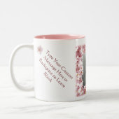 Benutzerdefinierte Blume Tasse Personalisierter Ro (Links)