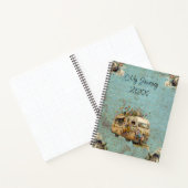 Benutzerdefinierte Blume Trailer Trailer Notizblock (Innenseite)