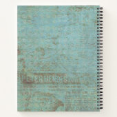 Benutzerdefinierte Blume Trailer Trailer Notizblock (Rückseite)