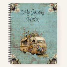 Benutzerdefinierte Blume Trailer Trailer Notizblock