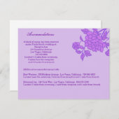 Benutzerdefinierte Blume-Umschließungskarten Begleitkarte (Vorne/Hinten)