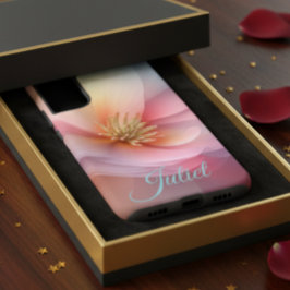 Benutzerdefinierte Blumen-Handyhülle Samsung Galaxy Hülle