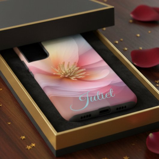 Benutzerdefinierte Blumen-Handyhülle Samsung Galaxy Hülle