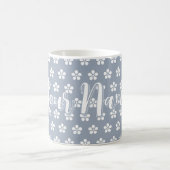 Benutzerdefinierte Blumen Kaffeetasse (Mittel)