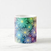 Benutzerdefinierte Blumen-Kaffeetasse Kaffeetasse (Mittel)