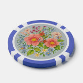 Benutzerdefinierte Blumen Pokerchips (Einzeln)