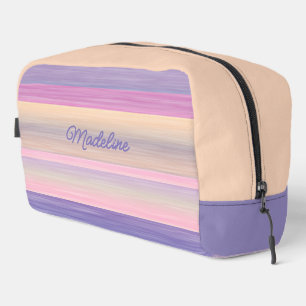 Benutzerdefinierte Blush Pink Violett Lila Wasserf Waschbeutel