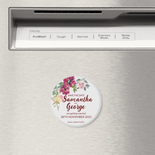 Benutzerdefinierte Bohemische Blume Speichern Sie  Magnet (In Situ (Geschirrspüler))