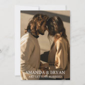 Benutzerdefinierte Boho-Hochzeitseinladungen mit F Einladung (Vorderseite)