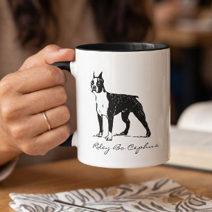 Benutzerdefinierte Boston Terrier-Hund Rasse Tasse