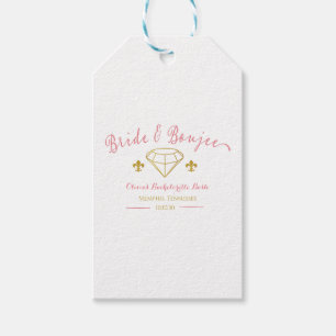 Benutzerdefinierte Braut Luxus Diamant Junggeselli Geschenkanhänger