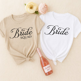 Benutzerdefinierte Brautparty-Shirts | Bridesmaid  T-Shirt