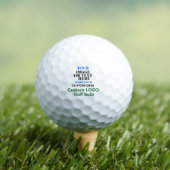 Benutzerdefinierte Bridgestone e6 Golfbälle - Pers (Insitu T-Shirt)