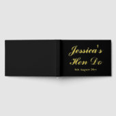 Benutzerdefinierte Briefe an das Bride Hen Do Trip Gästebuch (Voll)