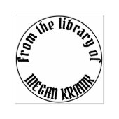 Benutzerdefinierte Briefmarke der persönlichen Bib Permastempel (Design)