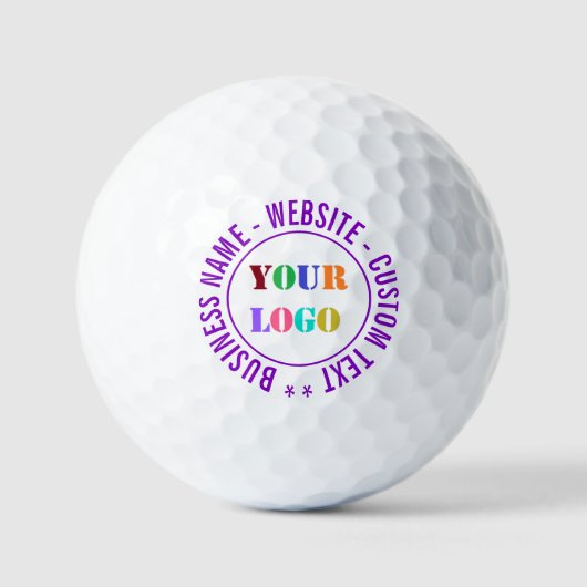 Benutzerdefinierte Briefmarke für Logos und Textwe Golfball (Vorderseite)