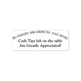 Benutzerdefinierte Briefmarke für Tipps . Permastempel