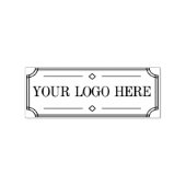 Benutzerdefinierte Briefmarke mit Ihrem Logo-Gesch Gummistempel (Prägung)