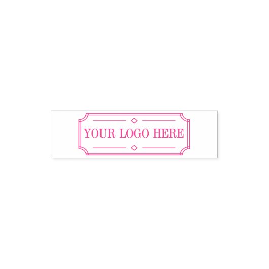 Benutzerdefinierte Briefmarke mit Ihrem Logo-Gesch Permastempel (Design)