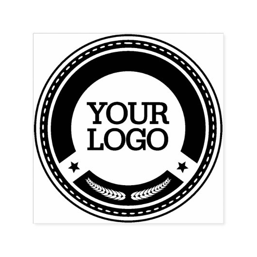 Benutzerdefinierte Briefmarke mit Ihrem Logo-Gesch Permastempel (Design)