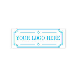 Benutzerdefinierte Briefmarke mit Ihrem Logo-Gesch Permastempel