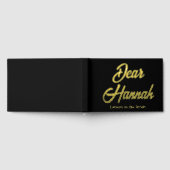 Benutzerdefinierte Buchstaben an das Bride Hen Do- Gästebuch (Voll)