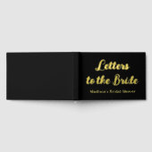 Benutzerdefinierte Buchstaben an das Bride Hen Do- Gästebuch (Voll)