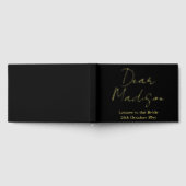 Benutzerdefinierte Buchstaben an das Bride Hen Do- Gästebuch (Voll)