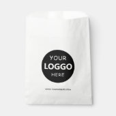 Benutzerdefinierte Business-Bags mit Firmenlogo au Geschenktütchen (Vorderseite)