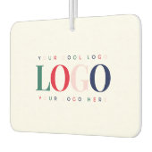 Benutzerdefinierte Business Company Rectangle Logo Autolufterfrischer (Links)