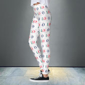 Benutzerdefinierte Business Rectangle Logo-Farbgeb Leggings