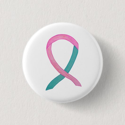 Benutzerdefinierte Button-Buttone mit rosa und Aqu Button (Vorderseite)