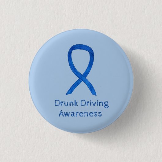Benutzerdefinierte Button der betrunkenen Fahrerke (Vorderseite)