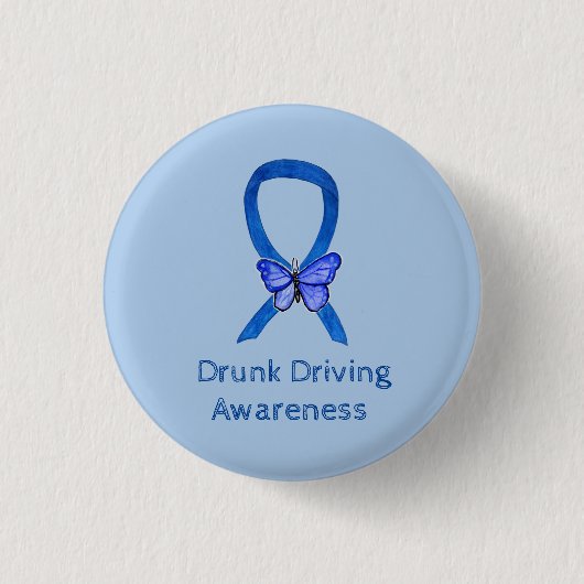 Benutzerdefinierte Button der betrunkenen Fahrerke (Vorderseite)