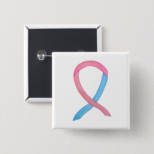 Benutzerdefinierte Buttone für rosa und blaue Warn Button (Vorne & Hinten)