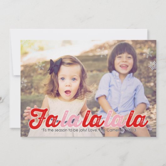Benutzerdefinierte Camera Holiday Card Feiertagskarte (Vorderseite)