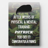 Benutzerdefinierte Camouflage, die die Parade über Fotoplatte (Vorderseite)