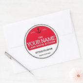 Benutzerdefinierte Canning-Labels - Fügen Sie Ihre Runder Aufkleber (Umschlag)