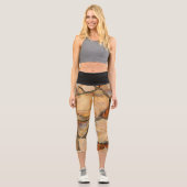 Benutzerdefinierte Capri-Leggings Capri Leggings (Vorderseite)