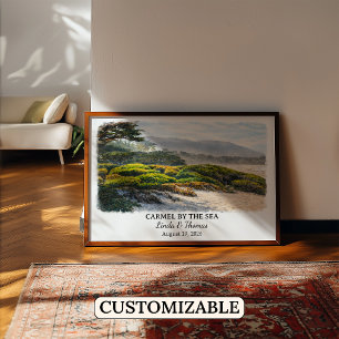 Benutzerdefinierte Carmel By The Sea Wandkunst, Ka Poster