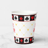 Benutzerdefinierte Casino Party Cups, Poker Spielk Pappbecher (Rechts)