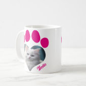 Benutzerdefinierte Cat Lover Tasse - Benutzerdefin (Vorderseite Links)