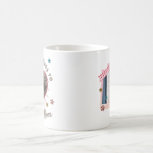 Benutzerdefinierte Cat-Mama-Tasse Kaffeetasse (Mittel)