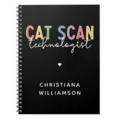 Benutzerdefinierte CAT-Scan-Technologe CT-Tech-Ges Notizblock (Vorderseite)