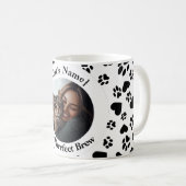Benutzerdefinierte Chat-Lover-Tasse mit Foto und N Kaffeetasse (VorderseiteRechts)