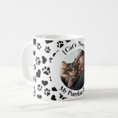 Benutzerdefinierte Chat-Lover-Tasse mit Foto und N Kaffeetasse (Vorderseite Links)
