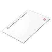 Benutzerdefinierte CHECKLISTE editierbar minimalis Notizblock (angewinkelt)